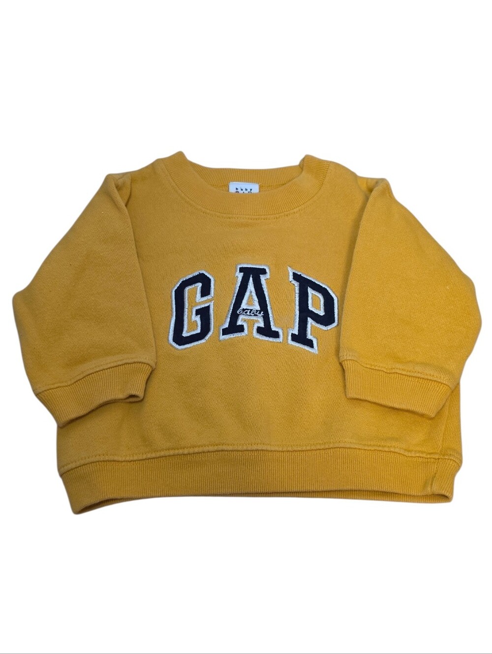 Vintage Y2K Baby Gap Yellow 3-6mo Unisex Baby Sweater